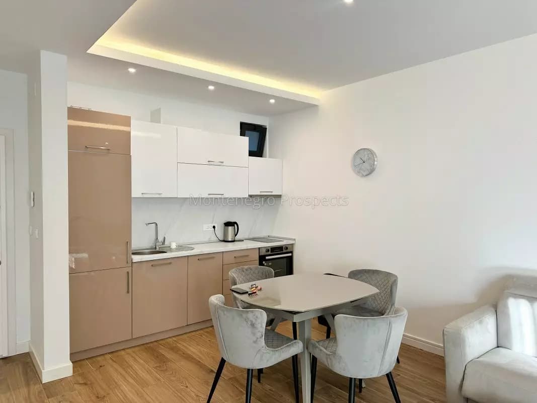 Jednosoban stan sa garažnim mjestom ispod magistrale, Donja Lastva, Tivat