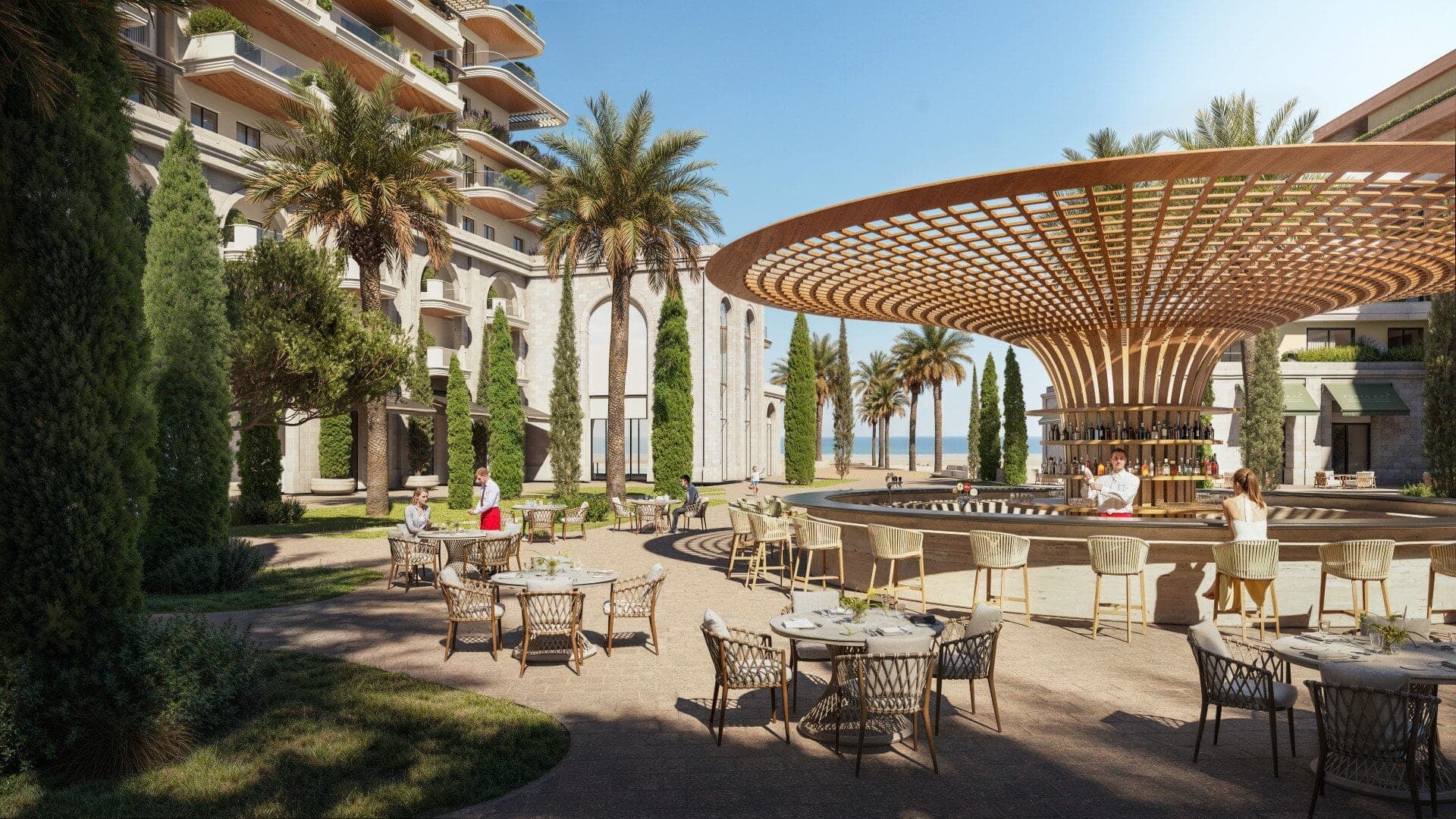 Luksuzan jednosoban stan u novom brendiranom rizortu, Ulcinj