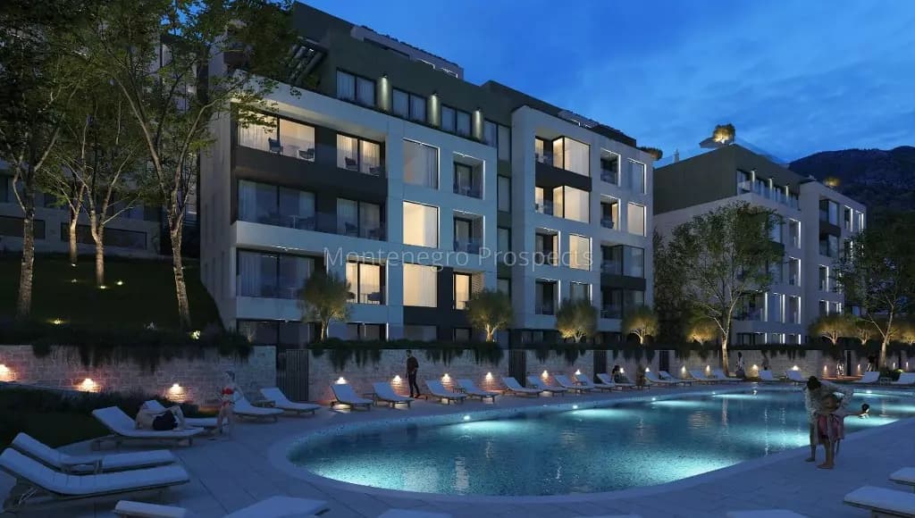 Luksuzni kompleks u izgradnji u Tivtu