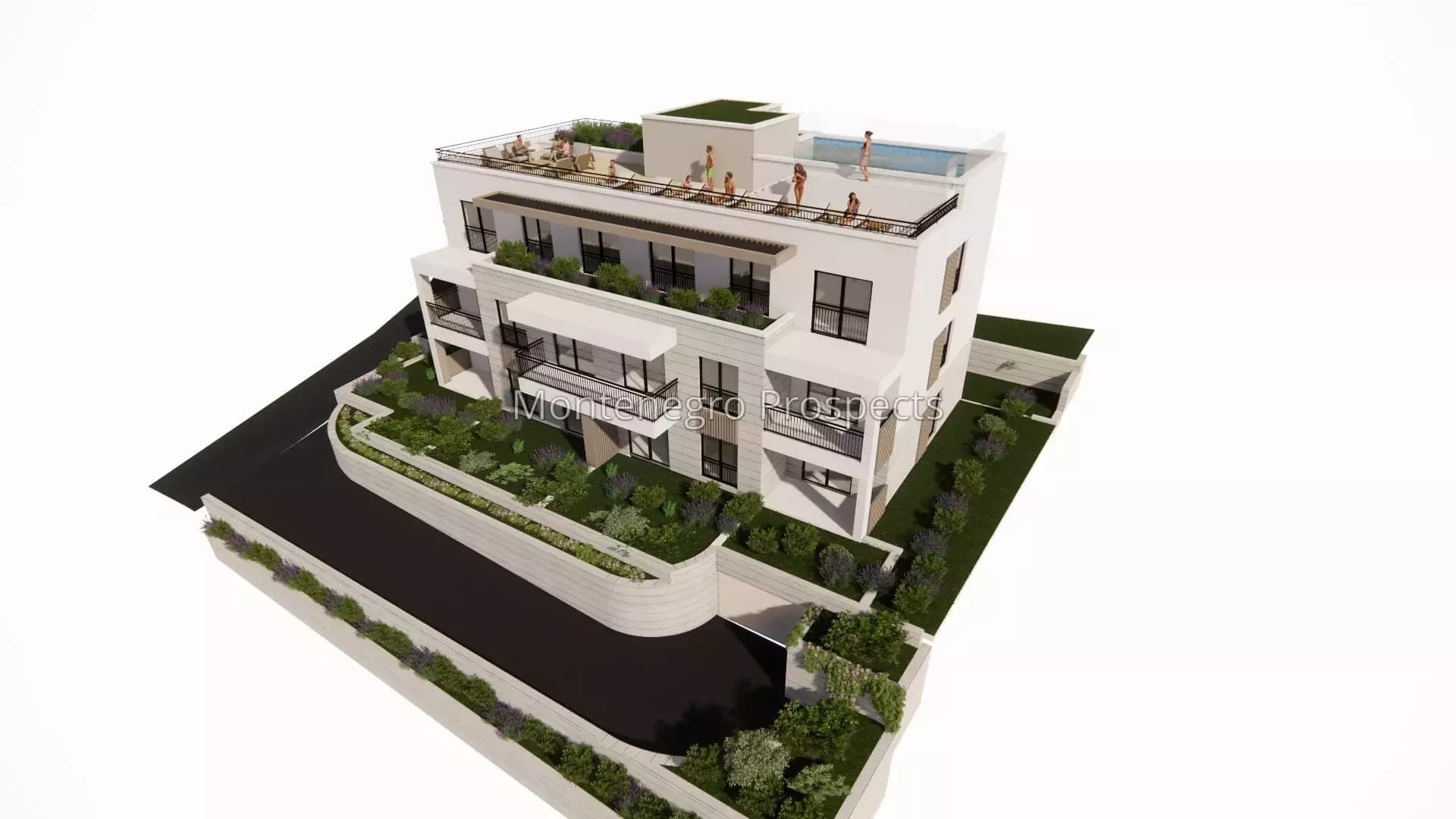 Novi stanovi sa pogledom na more u Dobroti, Bokokotorski zaliv