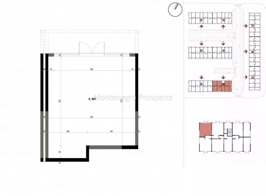 Poslovni prostor u City Kvart-u, Podgorica