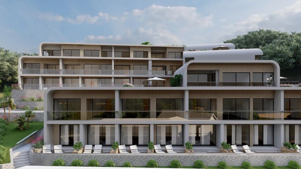 Prodaja, jednosoban stan, 58m², Bonići, Tivat