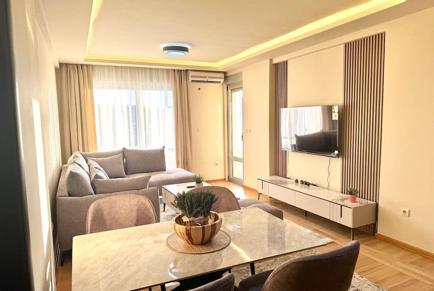 Two bedroom apartment with sea view, Becici, Budva